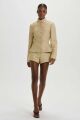 Imagem adicional 1 do item Shorts Polly Golden Tweed Le Blog
