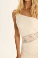 Imagem adicional 1 do item Vestido Longo Alessandra Off White Le Blog