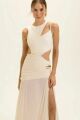 Imagem adicional 0 do item Vestido Longo Rebeca Off White Le Blog