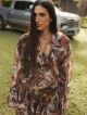 Imagem adicional 2 do item Vestido Mirela Estampado Cloude