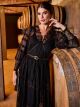 Imagem adicional 1 do item Vestido Tule Poá Renda Longo Preto Luzia Fazzolli