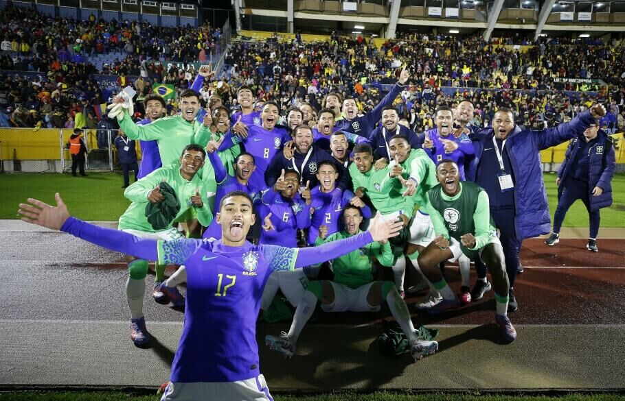 Imagem de compartilhamento para o artigo Seleção Brasileira estreia na Copa do Mundo Sub-17 neste sábado em busca do Penta na Indonésia da MS Todo dia