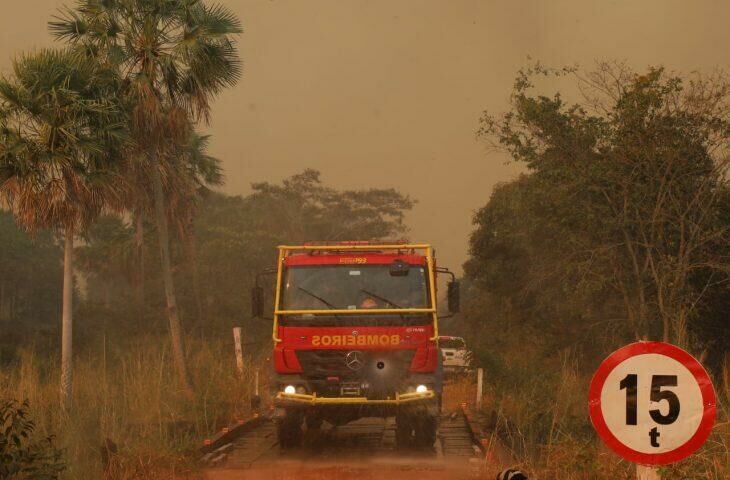 Imagem de compartilhamento para o artigo Bombeiros mantém ações de controle, monitoramento e rescaldo no Pantanal de MS da MS Todo dia