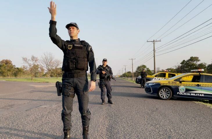 Imagem de compartilhamento para o artigo Batalhão da PMR de Mato Grosso do Sul Inicia 'Operação Padroeira' para Reforçar Segurança nas Rodovias da MS Todo dia