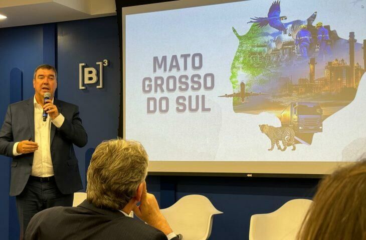 Imagem de compartilhamento para o artigo Riedel vai a SP apresentar Rota da Celulose a empresários da MS Todo dia