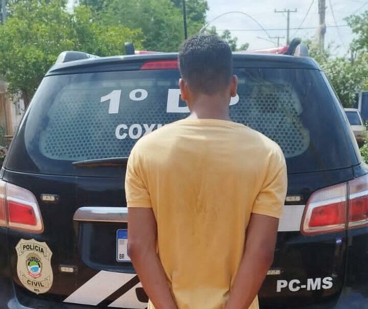Imagem de compartilhamento para o artigo Foragido da polícia acusado de homicídio em Campo Grande é preso em Coxim da MS Todo dia
