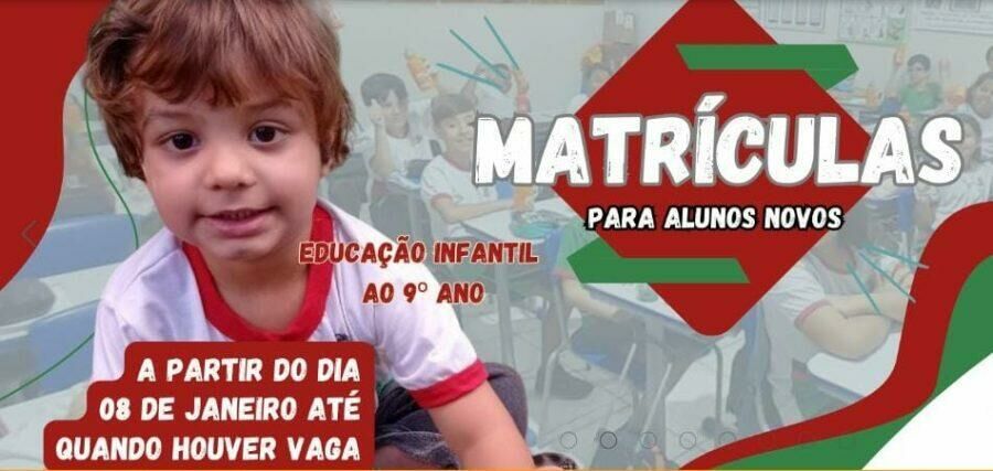 Imagem de compartilhamento para o artigo Rede Municipal de Ensino  de Paranaibá abre matrículas para novos alunos da MS Todo dia