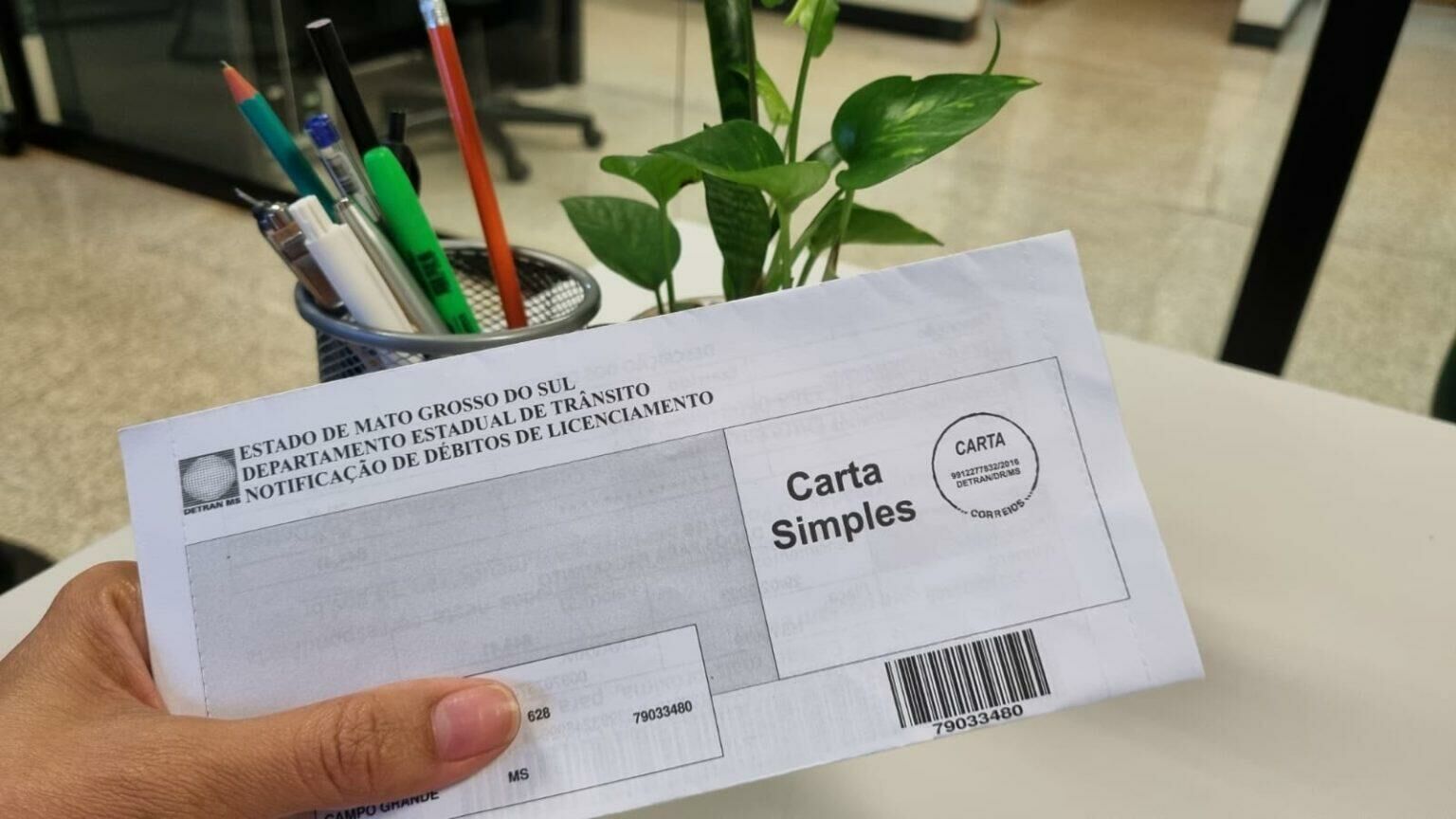 Imagem de compartilhamento para o artigo Recebeu cartinha do Detran? Prazo para pagar guias de licenciamento que antecedem dívida ativa termina hoje da MS Todo dia