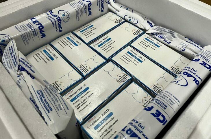 Imagem de compartilhamento para o artigo Mato Grosso do Sul recebe mais 25 mil doses de vacina contra a covid-19 da MS Todo dia