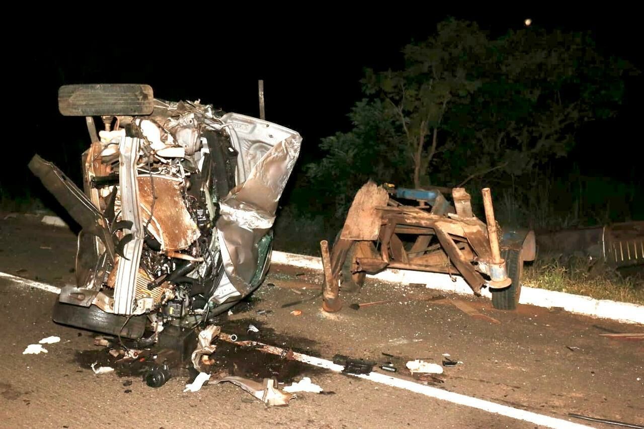 Imagem de compartilhamento para o artigo Tragédia na BR-359: Colisão a 180 km/h entre HB20 e Ranger deixa Antônio Jorge Dourado morto em acidente próximo a Alcinópolis da MS Todo dia