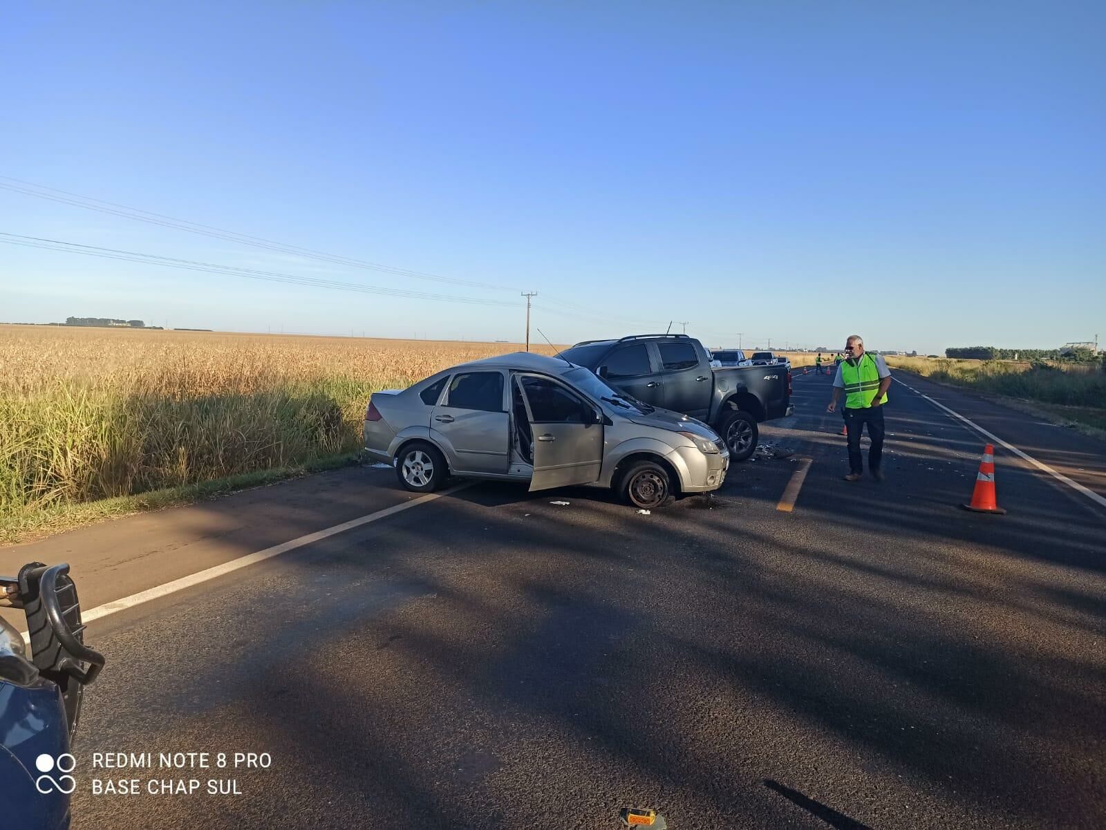 Imagem de compartilhamento para o artigo Motorista de 64 anos morre em acidente na MS-306 em Chapadão do Sul da MS Todo dia