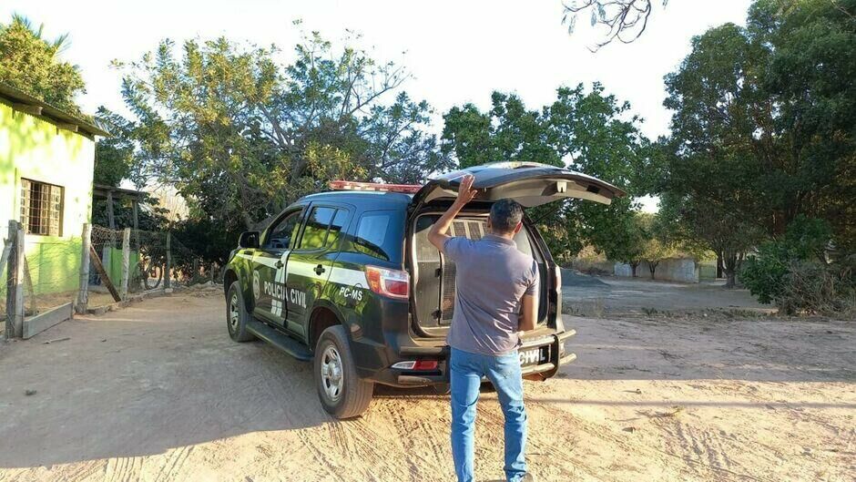 Imagem de compartilhamento para o artigo Homem é preso por manter esposa em cárcere privado e cometer violência psicológica em Coxim da MS Todo dia