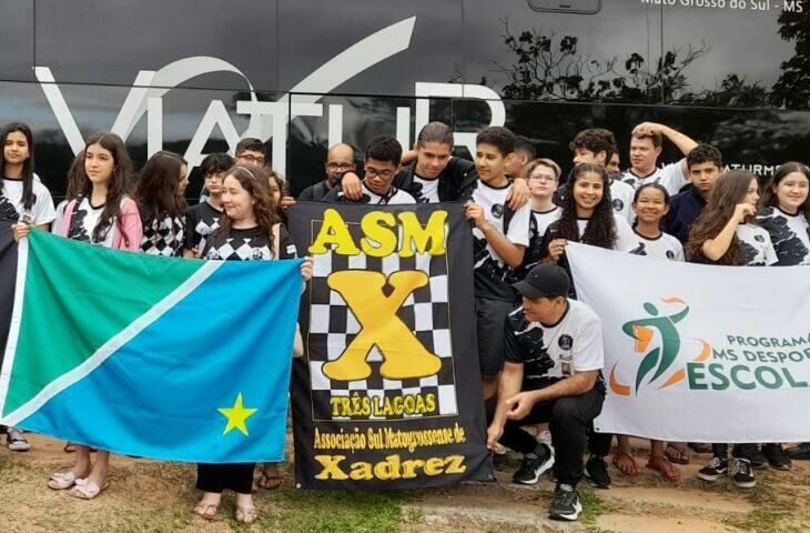 Imagem de compartilhamento para o artigo MS se destaca no Brasileiro de Xadrez Escolar com 13 atletas entre os melhores da MS Todo dia