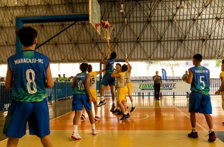 Imagem de compartilhamento para o artigo Definidos os campeões do basquete e futsal dos Jogos Escolares da Juventude de MS da MS Todo dia