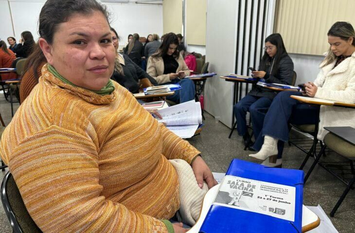 Imagem de compartilhamento para o artigo Governo do Estado prepara profissionais para atuar em salas de vacina no interior de MS da MS Todo dia