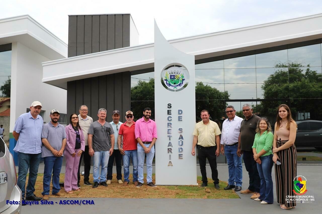 Imagem de compartilhamento para o artigo Vereadores prestigiam inauguração do Núcleo de Secretarias da Prefeitura de Alcinópolis da MS Todo dia