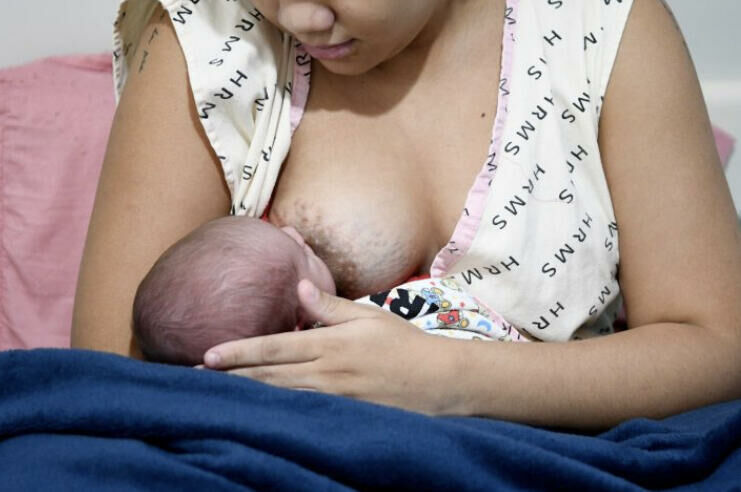 Imagem de compartilhamento para o artigo Frio favorece vírus respiratórios e exige atenção redobrada com a saúde das crianças da MS Todo dia