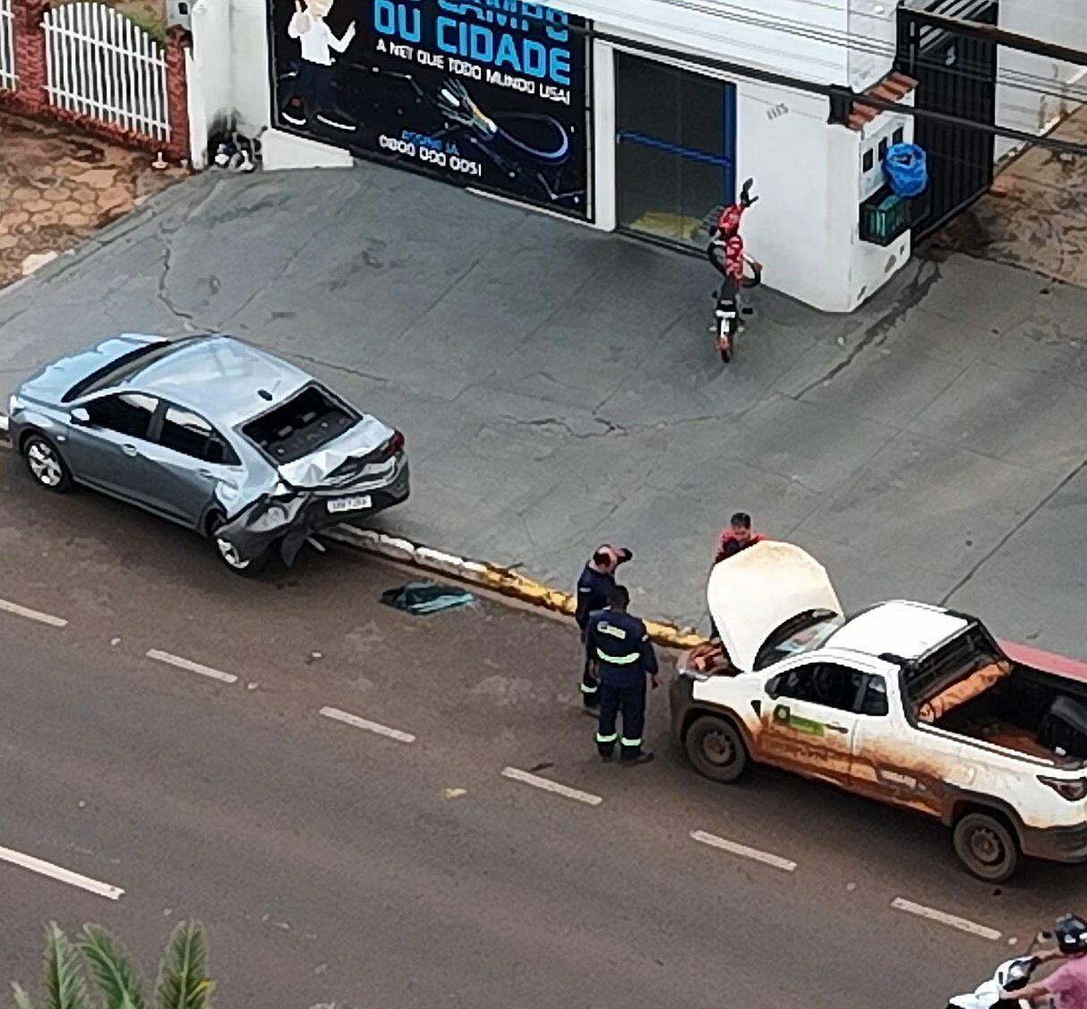 Imagem de compartilhamento para o artigo Vídeo: segundo acidente em menos de duas horas é registrado no trânsito de Costa Rica da MS Todo dia