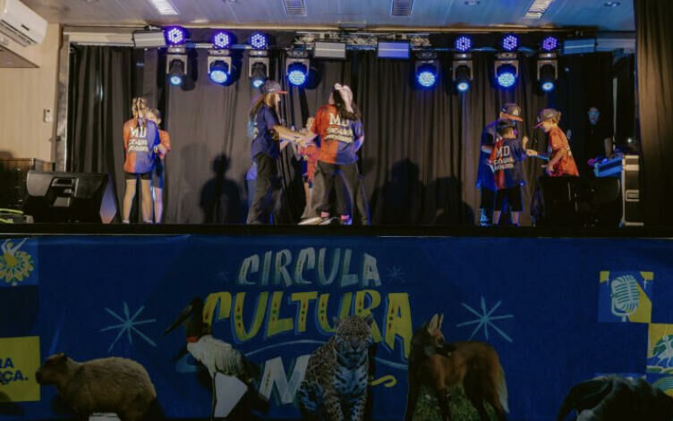 Imagem de compartilhamento para o artigo Circula Cultura MS movimenta Paraíso das Águas com programação cultural da MS Todo dia