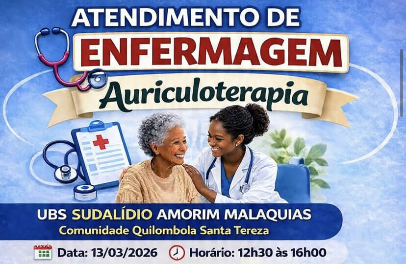 Imagem de compartilhamento para o artigo Comunidade Quilombola Santa Tereza recebe atendimento de enfermagem e auriculoterapia em Figueirão da MS Todo dia