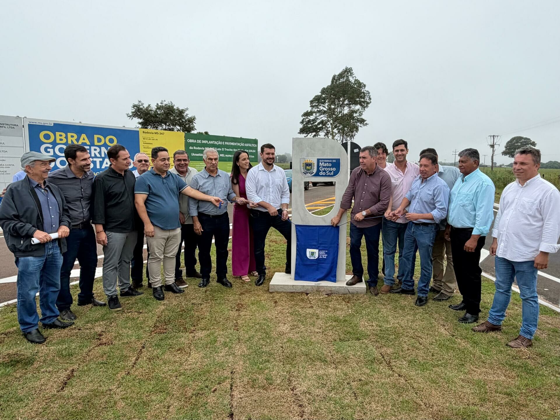 Imagem de compartilhamento para o artigo Deputado Gerson Claro destaca impacto de obras em Nioaque durante agenda dos 177 anos do município da MS Todo dia