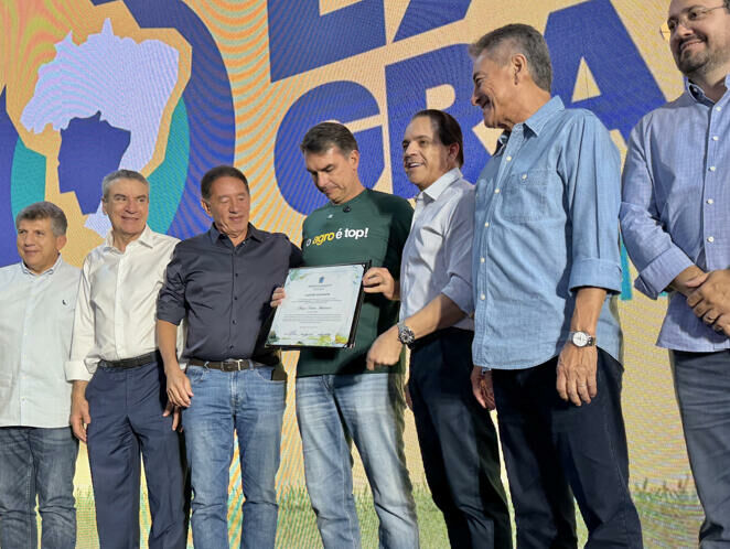 Imagem de compartilhamento para o artigo Gerson Claro destaca força do agro na abertura da 86ª Expogrande em Campo Grande da MS Todo dia