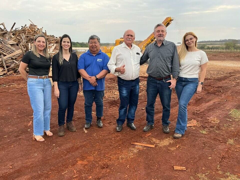 Imagem de compartilhamento para o artigo Prefeito de Figueirão, Juvenal Consolaro visita Maracaju para conhecer modelo de gestão de resíduos sólidos da MS Todo dia