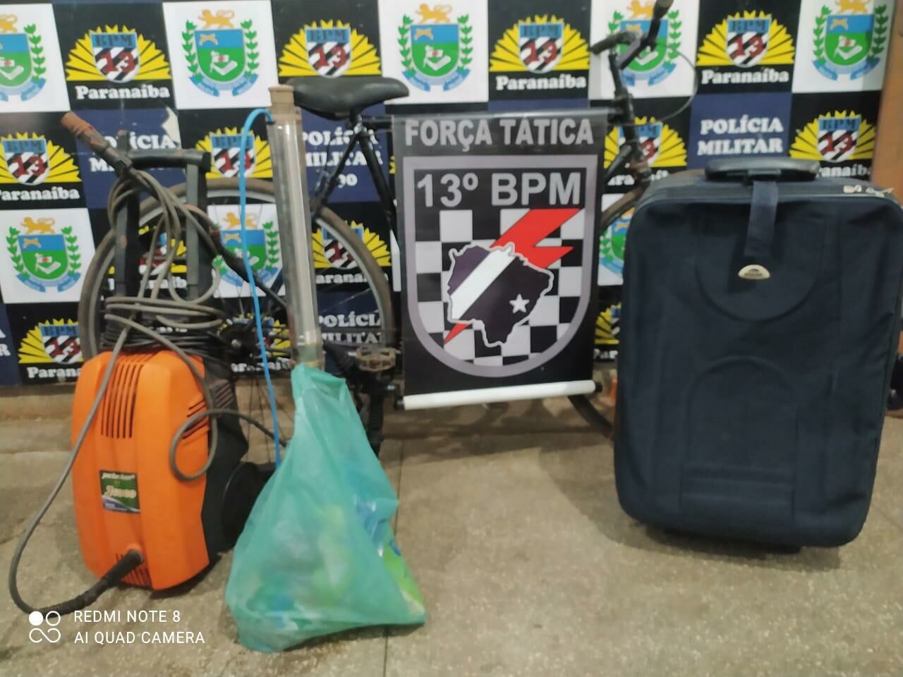 Imagem de compartilhamento para o artigo Polícia Militar recupera produtos furtados, prende ladrão e localiza receptadores em Paranaíba da MS Todo dia