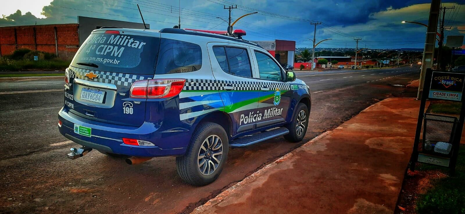 Imagem de compartilhamento para o artigo  Briga de casal resulta em prisão após agressões e resistência à abordagem policial em Costa Rica da MS Todo dia