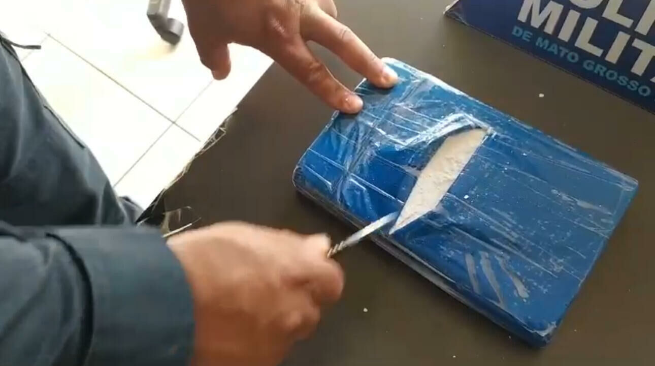 Imagem de compartilhamento para o artigo Polícia Militar de Costa Rica apreende 1kg de Cocaína e dá forte golpe no tráfico interestadual da MS Todo dia