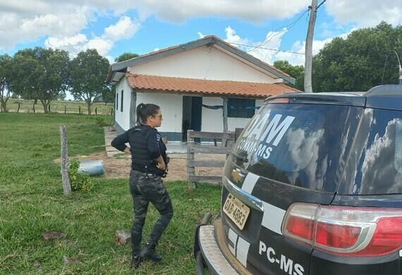 Imagem de compartilhamento para o artigo Homem é preso em Coxim por descumprir medidas protetivas e agredir vítima duas vezes da MS Todo dia