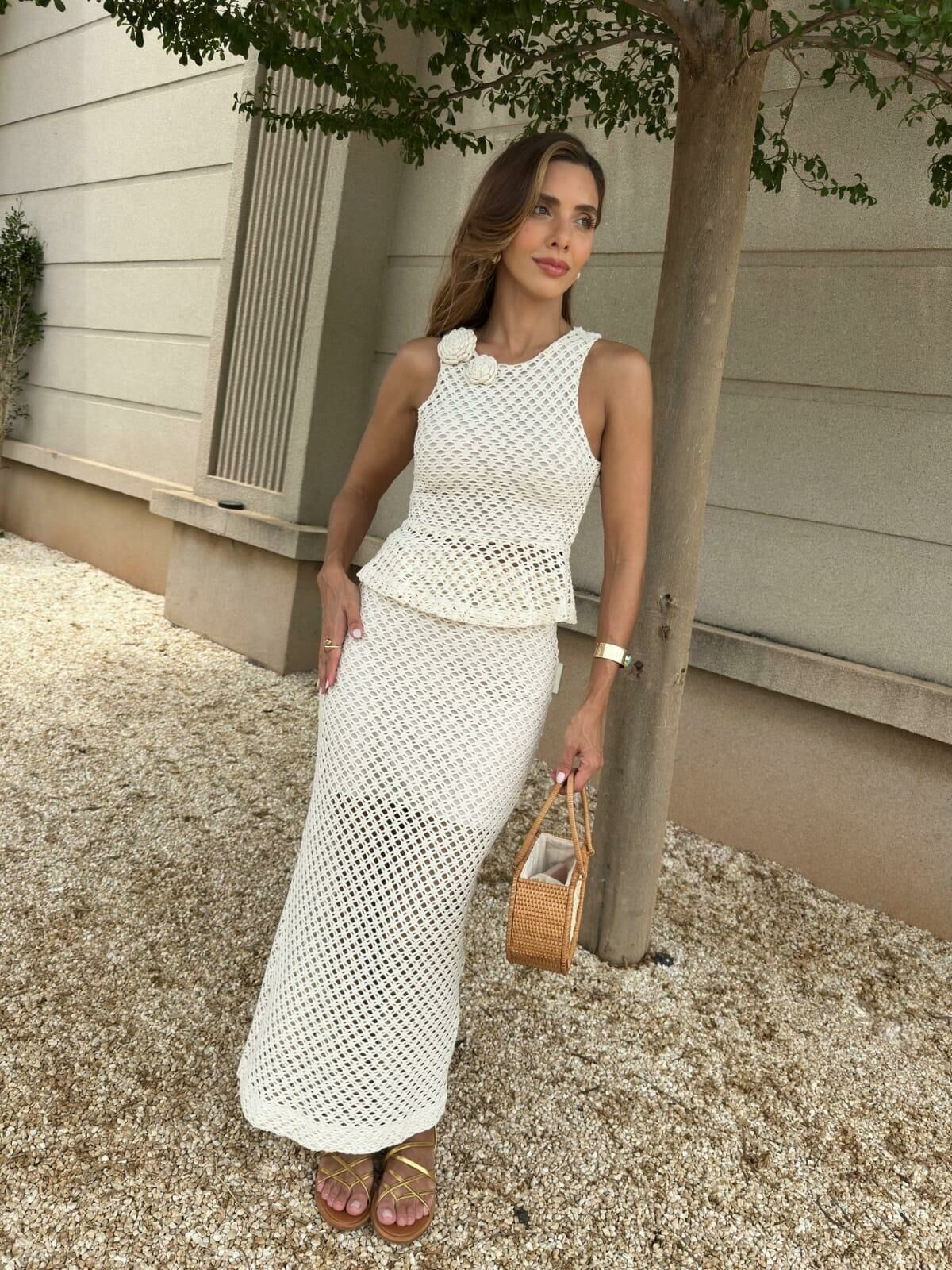 Imagem de Conjunto Tela Flor Palha - Olívia