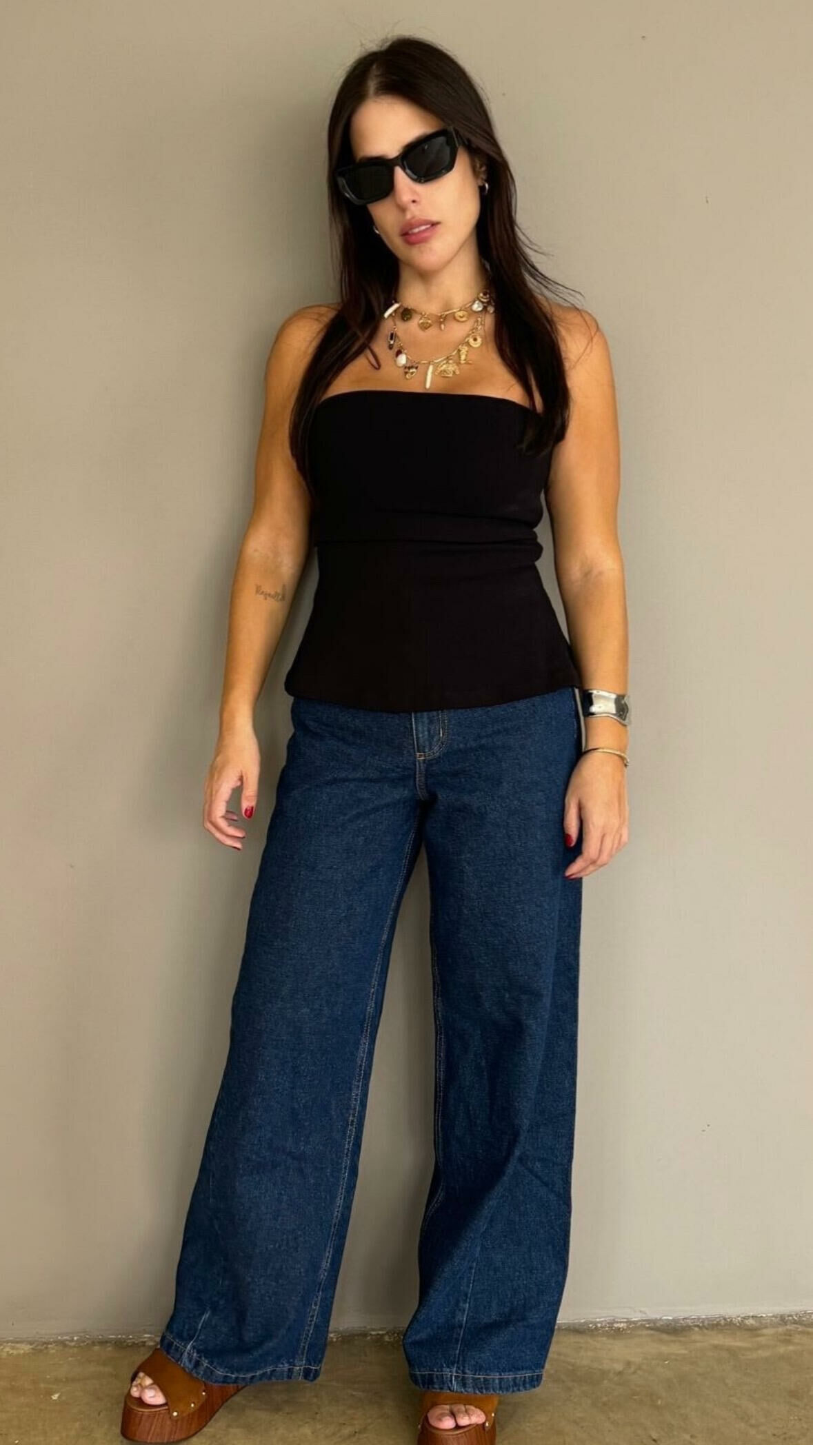 Imagem de Blusa Peplum Andy Preta