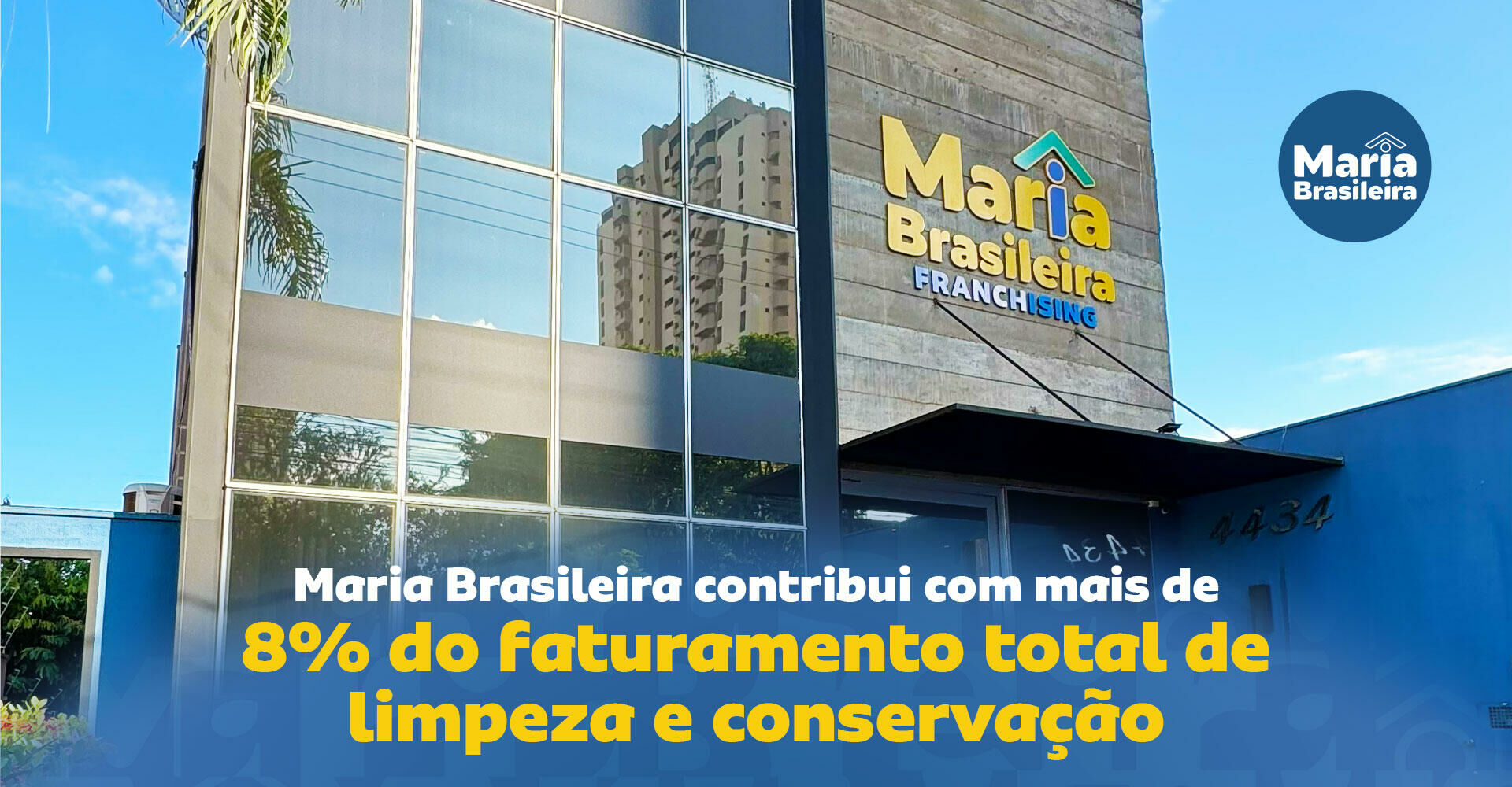 Imagem ilustrativa para o artigo Segmento de limpeza e conservação registra maior faturamento no franchising em 2025 da Maria Brasileira