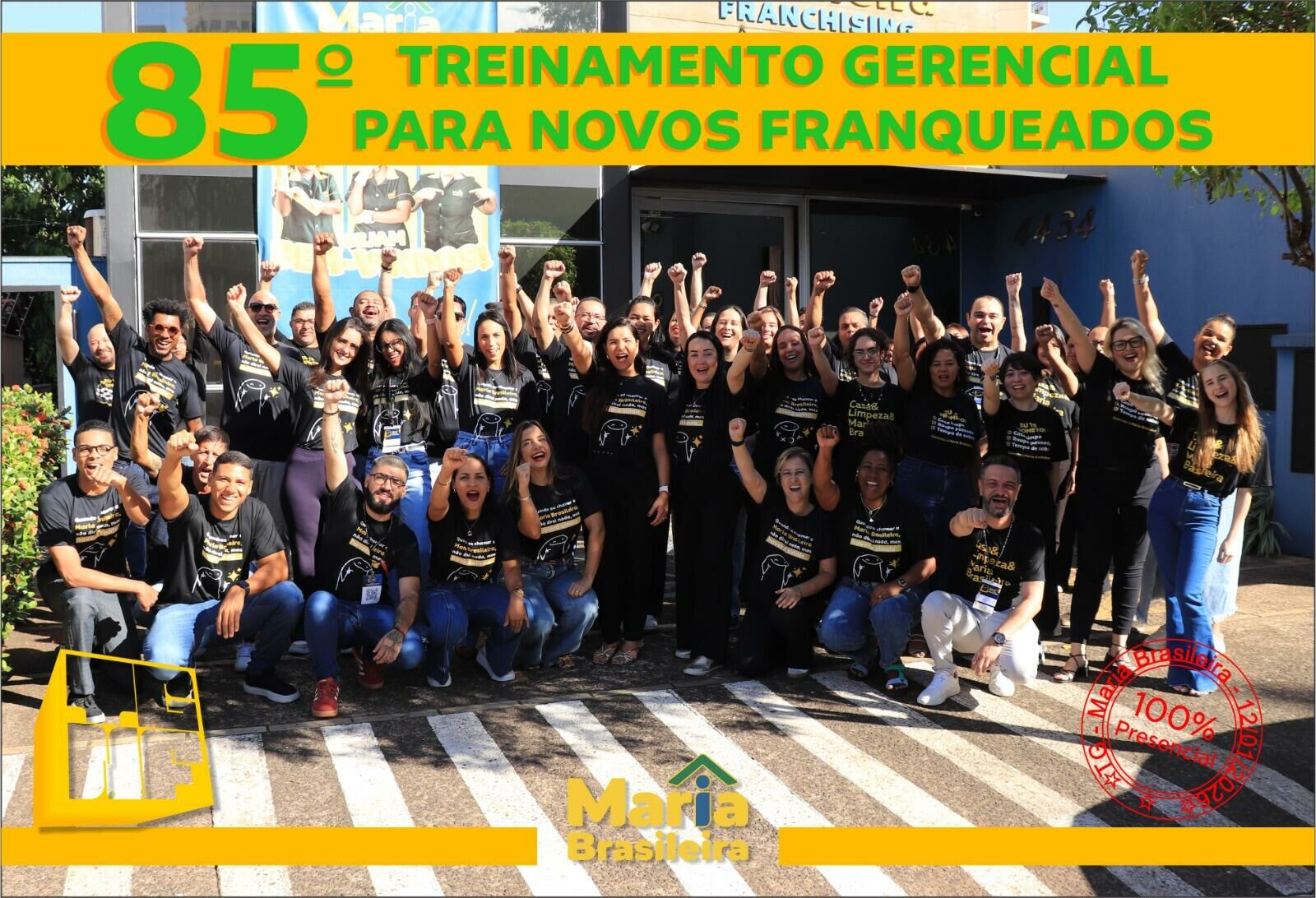 Imagem ilustrativa para o artigo Maria Brasileira começa 2026 com o 85º Treinamento de Novos Franqueados e inaugura 20 novas unidades