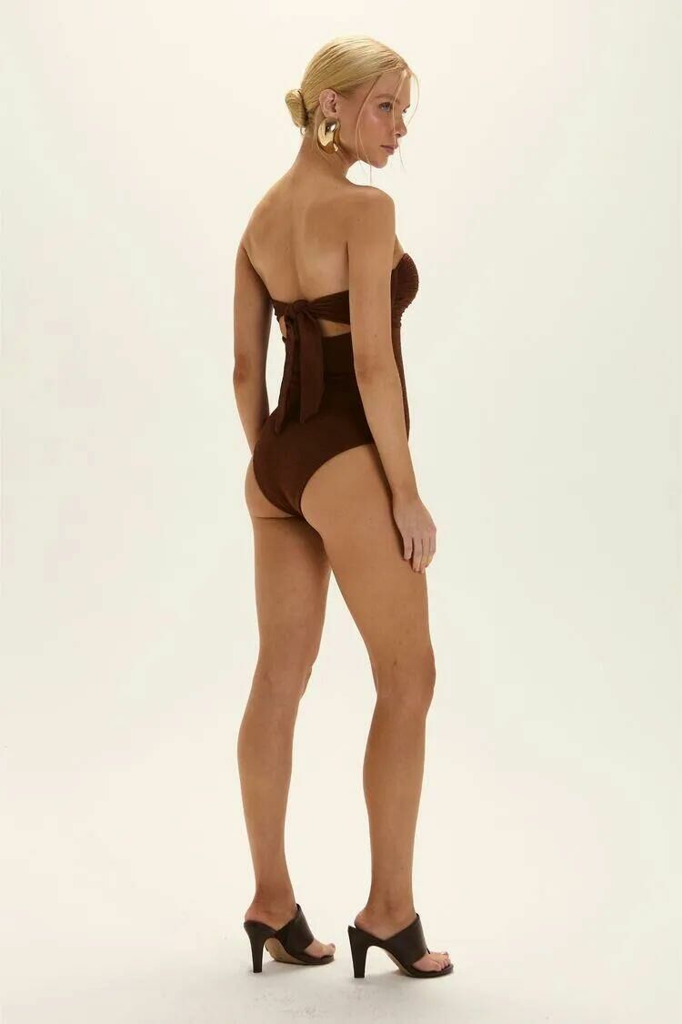 Imagem de Maiô Carol Marrom Pareô Le Blog