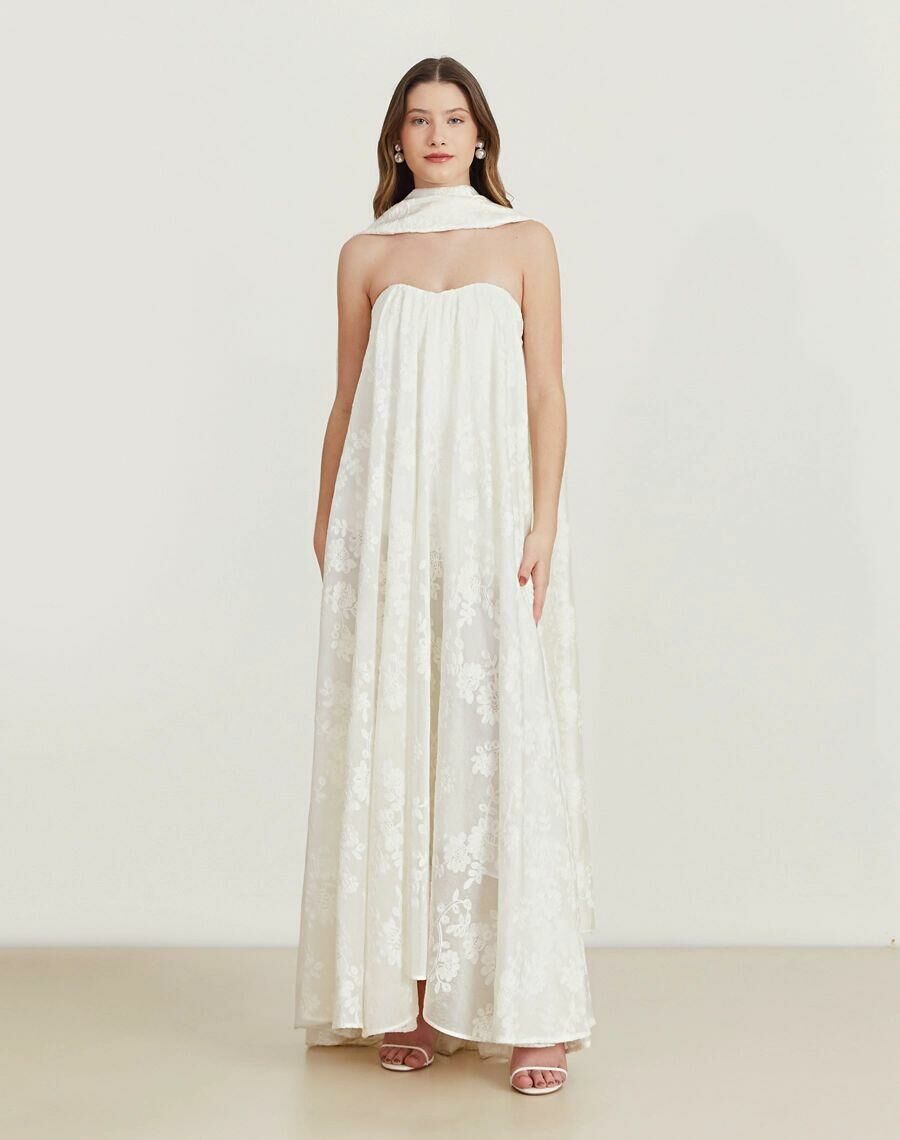 Imagem de Vestido Helen Branco Amissima