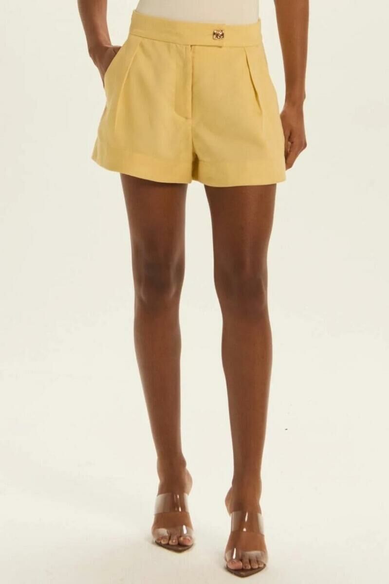 Imagem de Shorts Nelly Amarelo Grace Le Blog