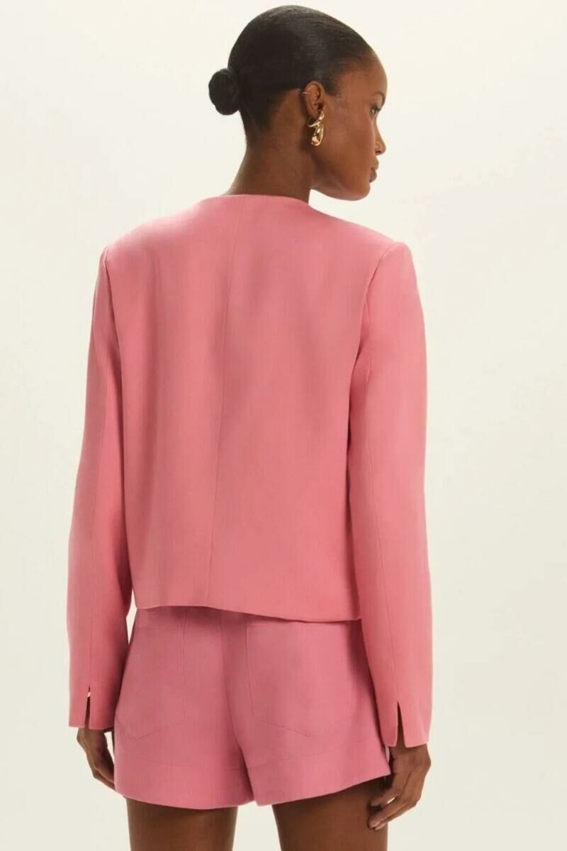 Imagem de Casaco Nelly Rosa Bela Le Blog