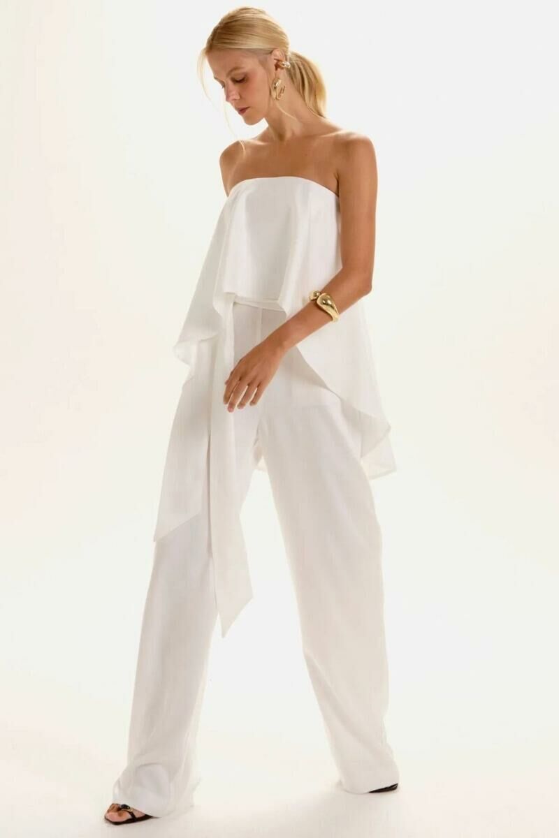 Imagem de Macacão Katia Off White Le Blog