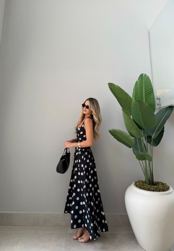 Imagem de Vestido Zilu Poá Cloude