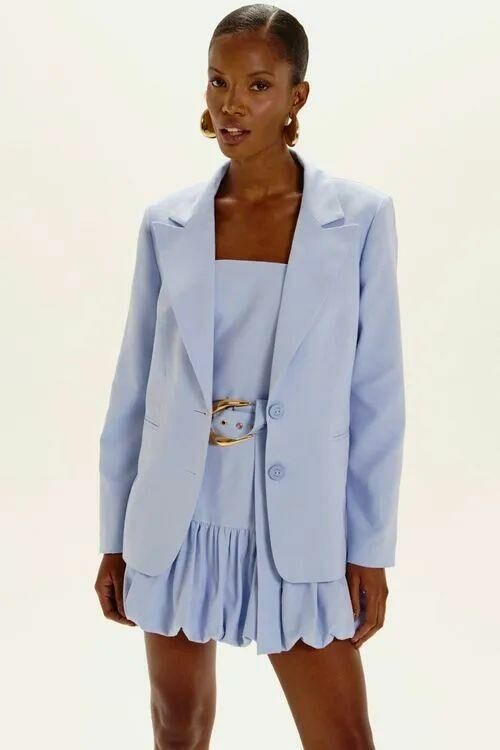 Imagem de Vestido Tânia Azul Moody Le Blog