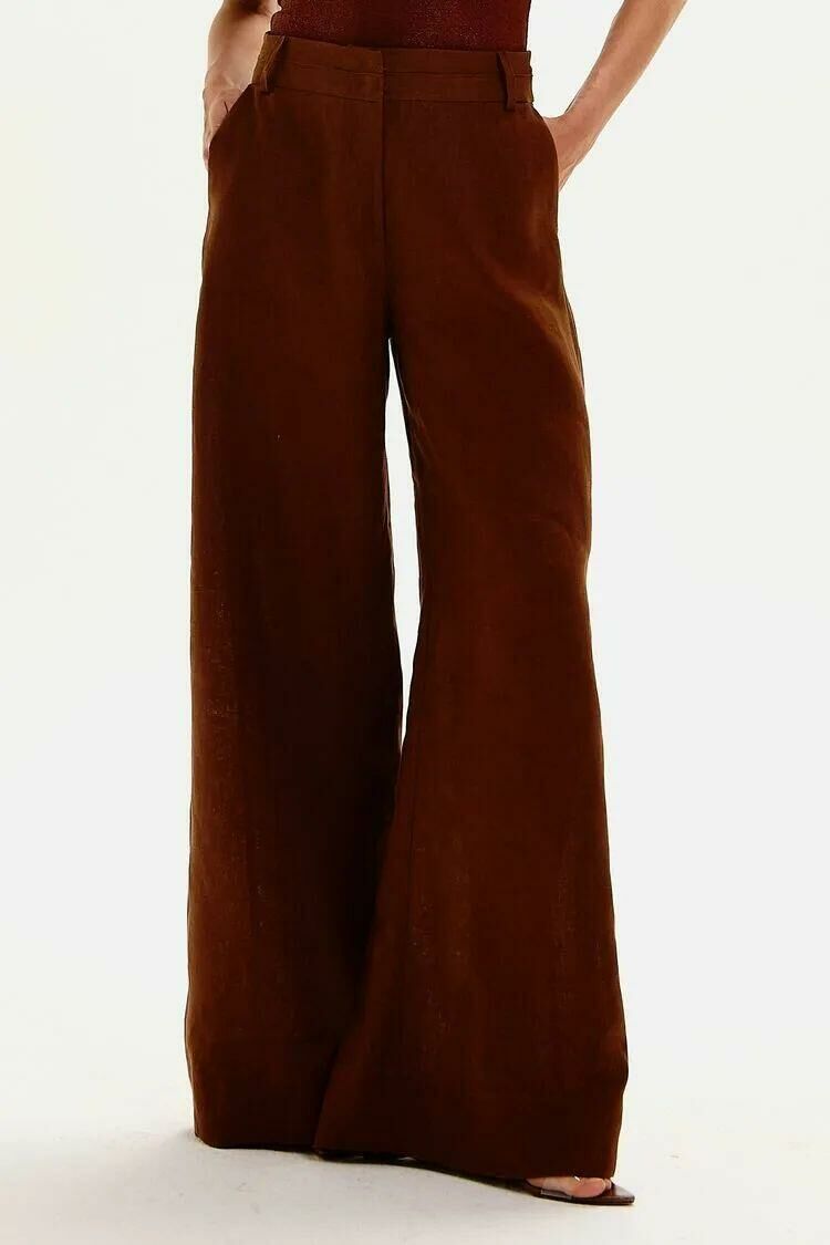 Imagem de Calça Bia Marrom Pareô Le Blog