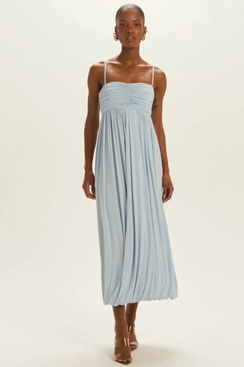 Imagem de Vestido Gabriela Azul Cotton Le Blog