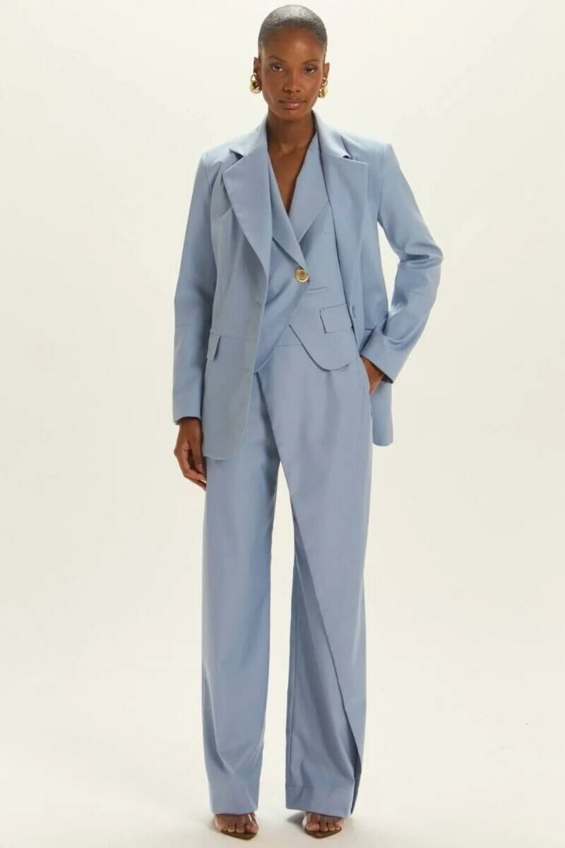 Imagem de Colete Pâmela Azul Denin Claro Le Blog