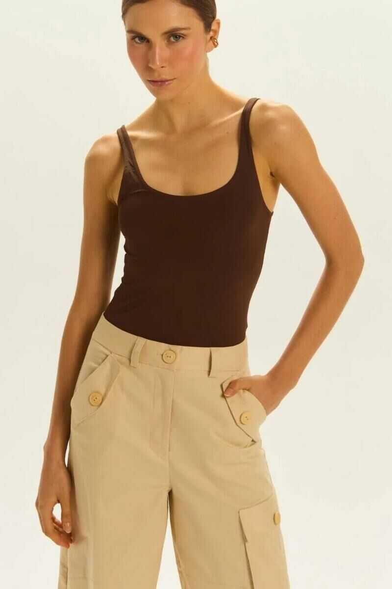 Imagem de Calça Ruth Bege Pérola Le Blog