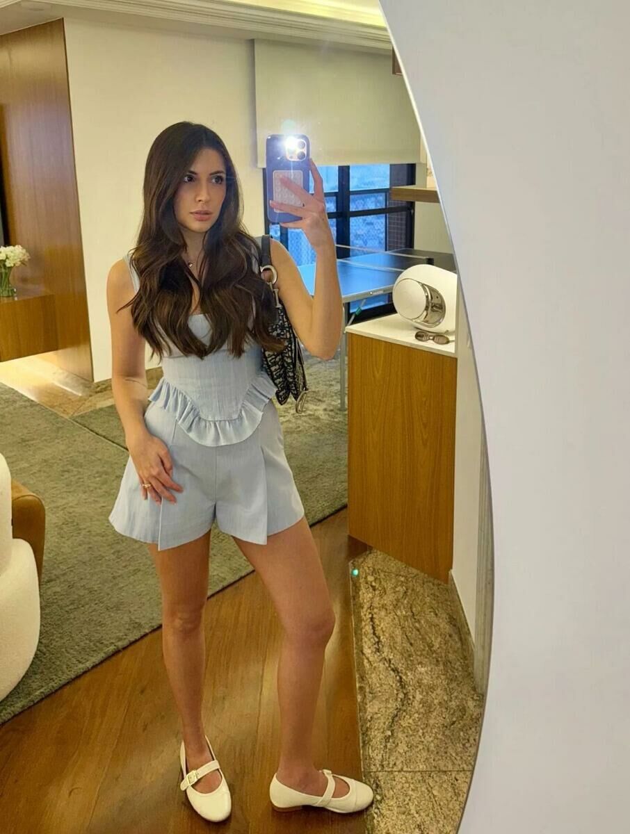 Imagem de Conjunto Aline Azul Cloude