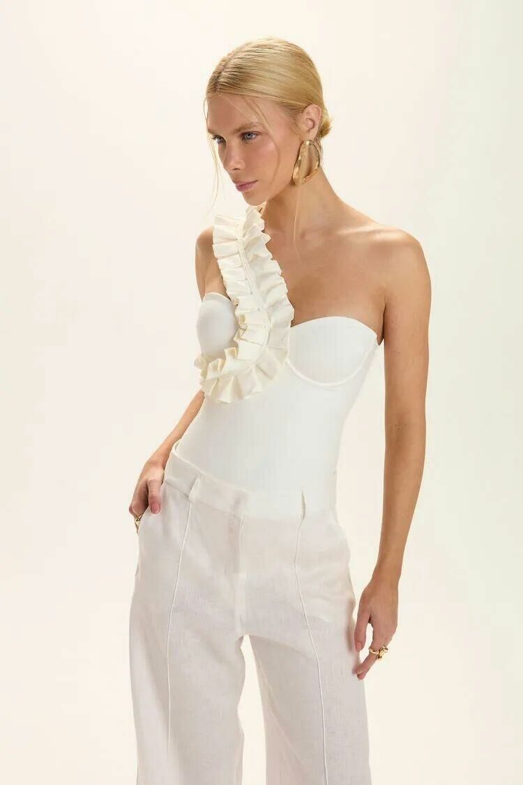 Imagem de Calça Suzie Off White Le Blog