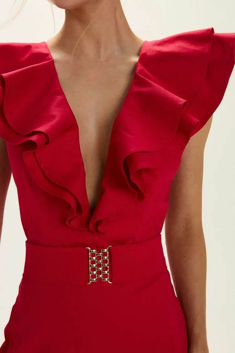 Imagem de Vestido Magnólia Vermelho Love Le Blog