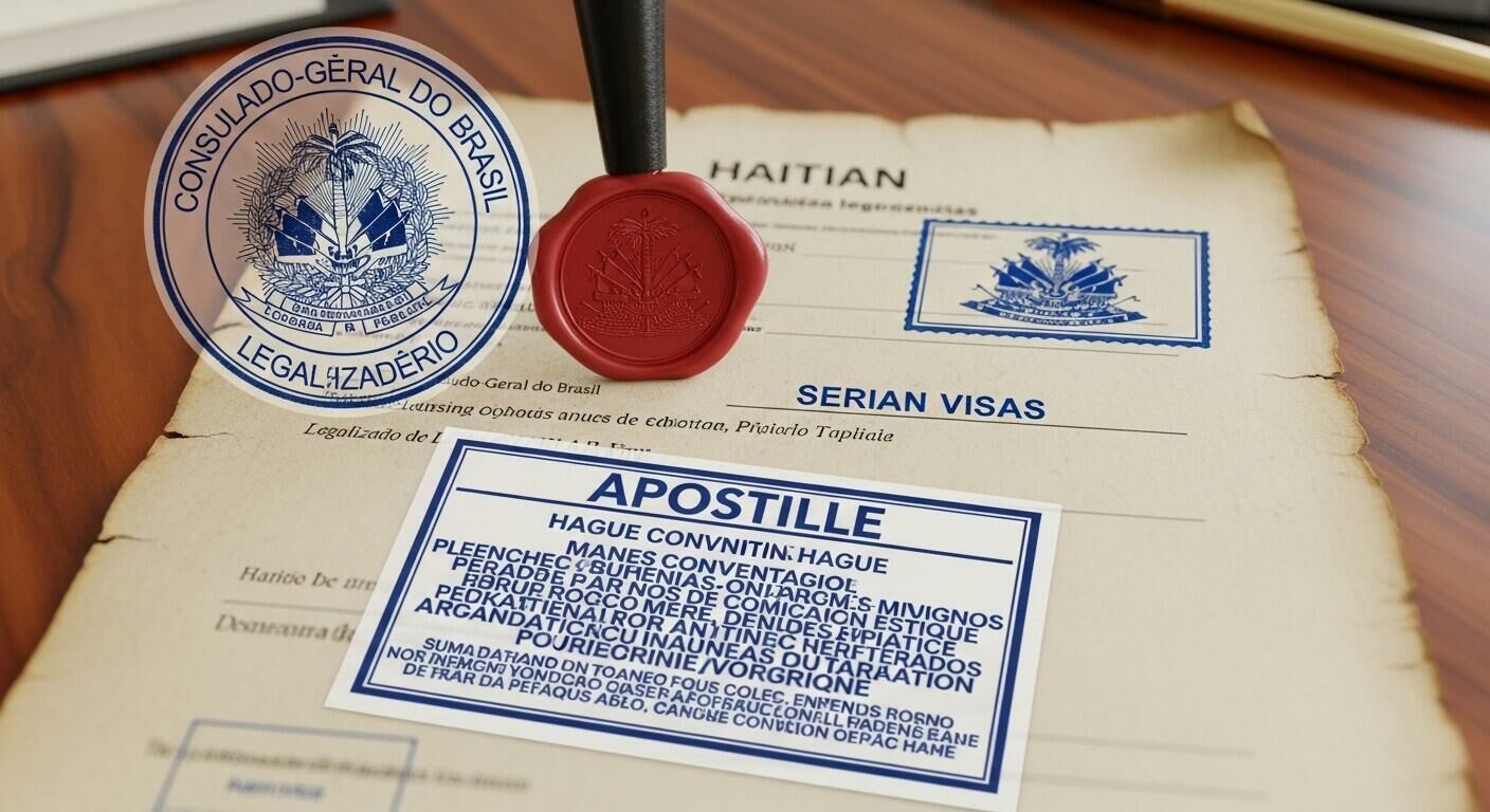 Imagem ilustrativa para o artigo Diferença de Apostilamento e Legalização de Antecedente Criminal para a Naturalização Brasileira da Serian Vistos